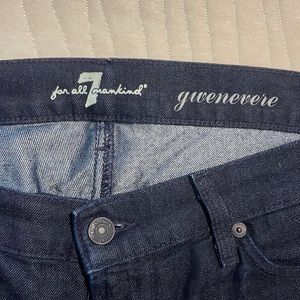 Dark Wash Seven for Mankind skinny jeans